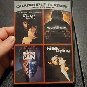 Quadruple Feature Thriller Pack DVD's